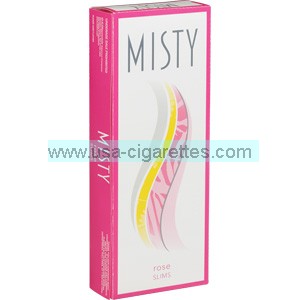 Misty Rose 100's cigarettes